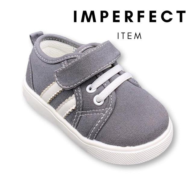 Andy Grey Tennis Shoe (IMPERFECT) - Wee Squeak