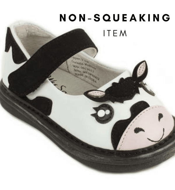 Bessie Moo Shoe (NON-SQUEAKING) - Wee Squeak