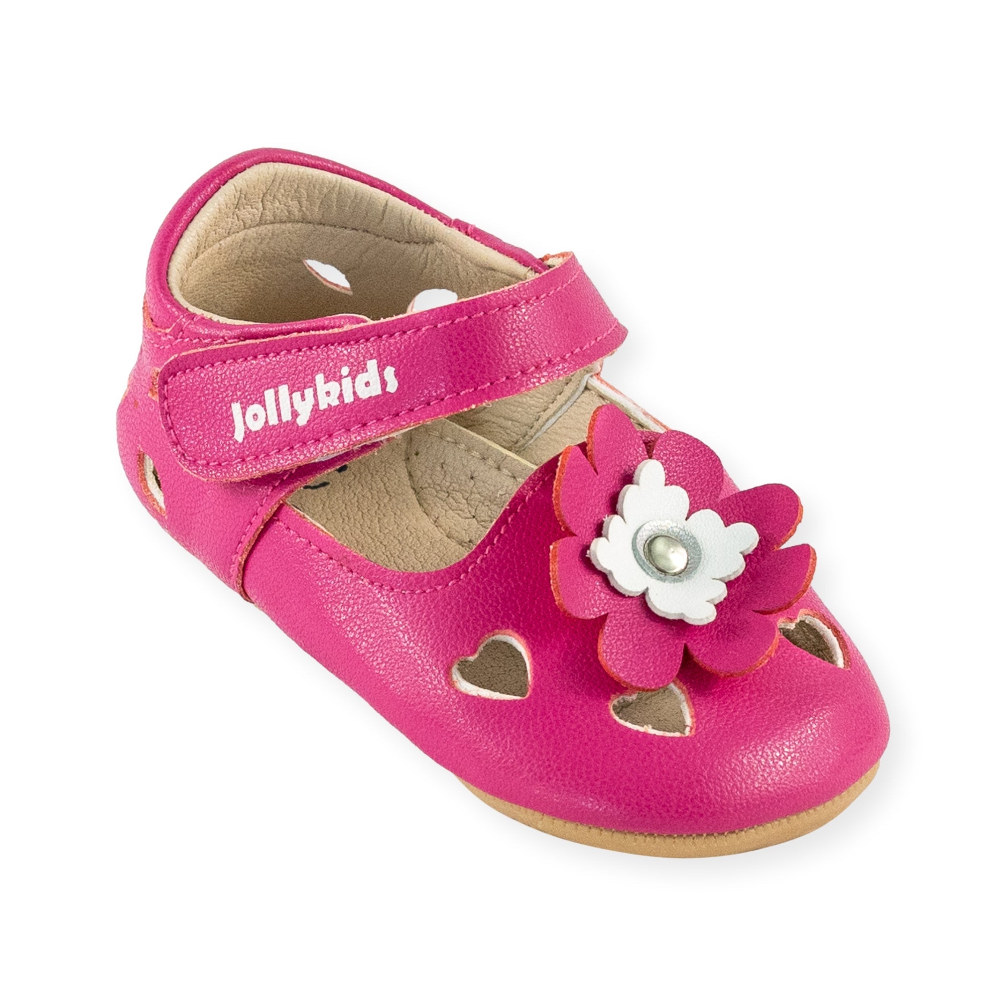 Elsie Fuchsia Mary Jane Shoe by Jolly Kids - Main Image