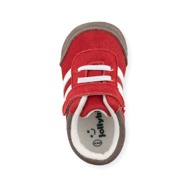 Hudson Red Shoe by Jolly Kids - Wee Squeak