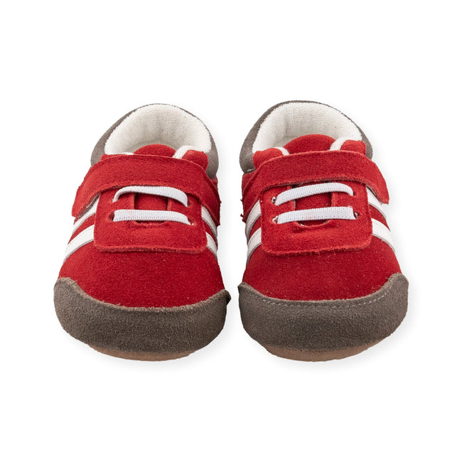 Hudson Red Shoe by Jolly Kids - Wee Squeak