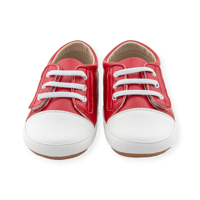 Parker Red Tennis Shoe by Jolly Kids - Wee Squeak