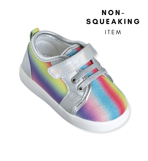Rainbow Magic Tennis Shoe (NON-SQUEAKING) - Wee Squeak