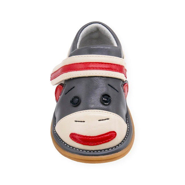 Socks Red Monkey Shoe - Wee Squeak