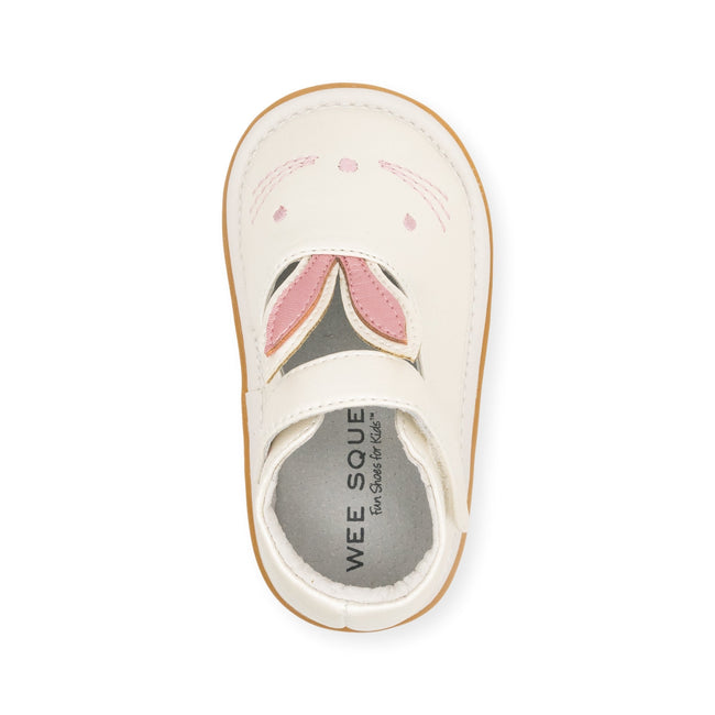 Bunny Pearl White Shoe - Wee Squeak