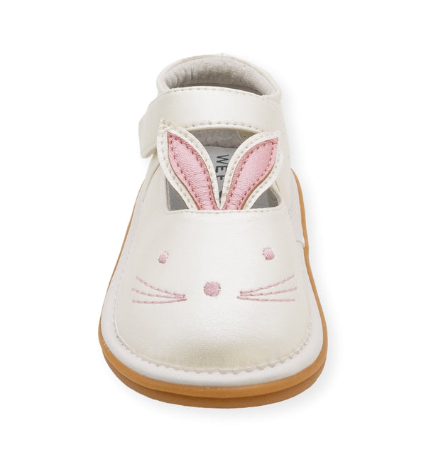 Bunny Pearl White Shoe - Wee Squeak