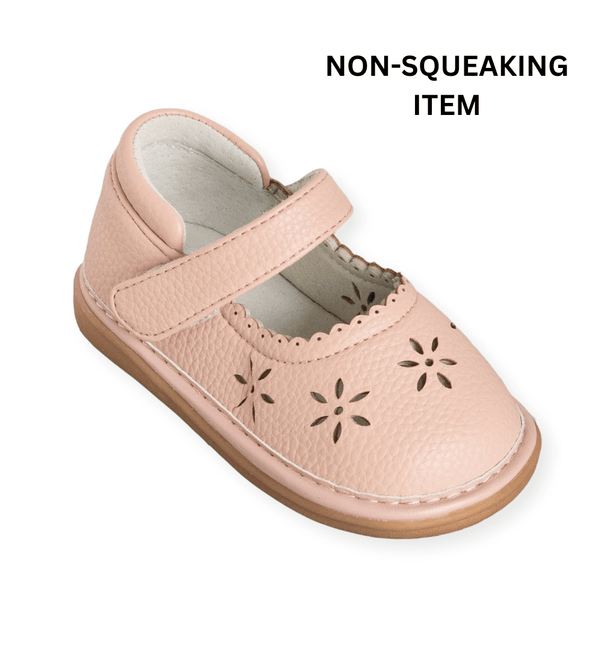 Ellie Pink Shoe (NON - SQUEAKING) - Wee Squeak