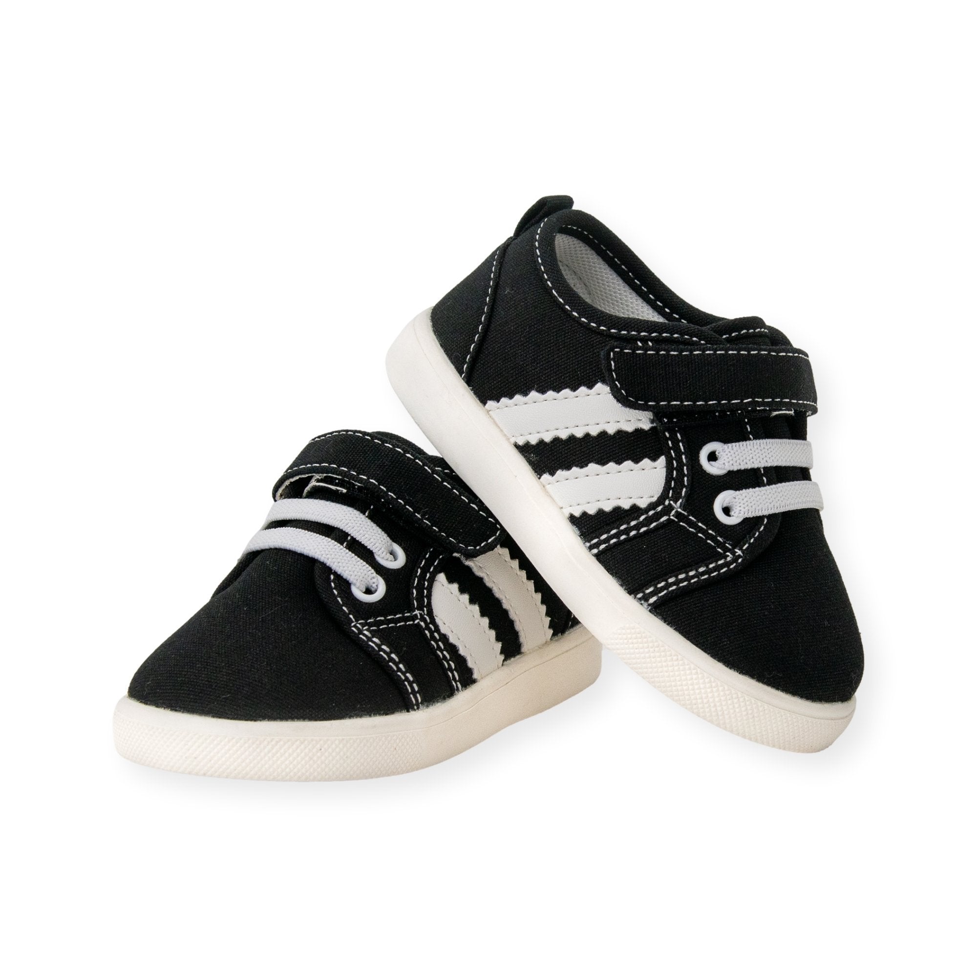 Black toddler tennis outlet shoes