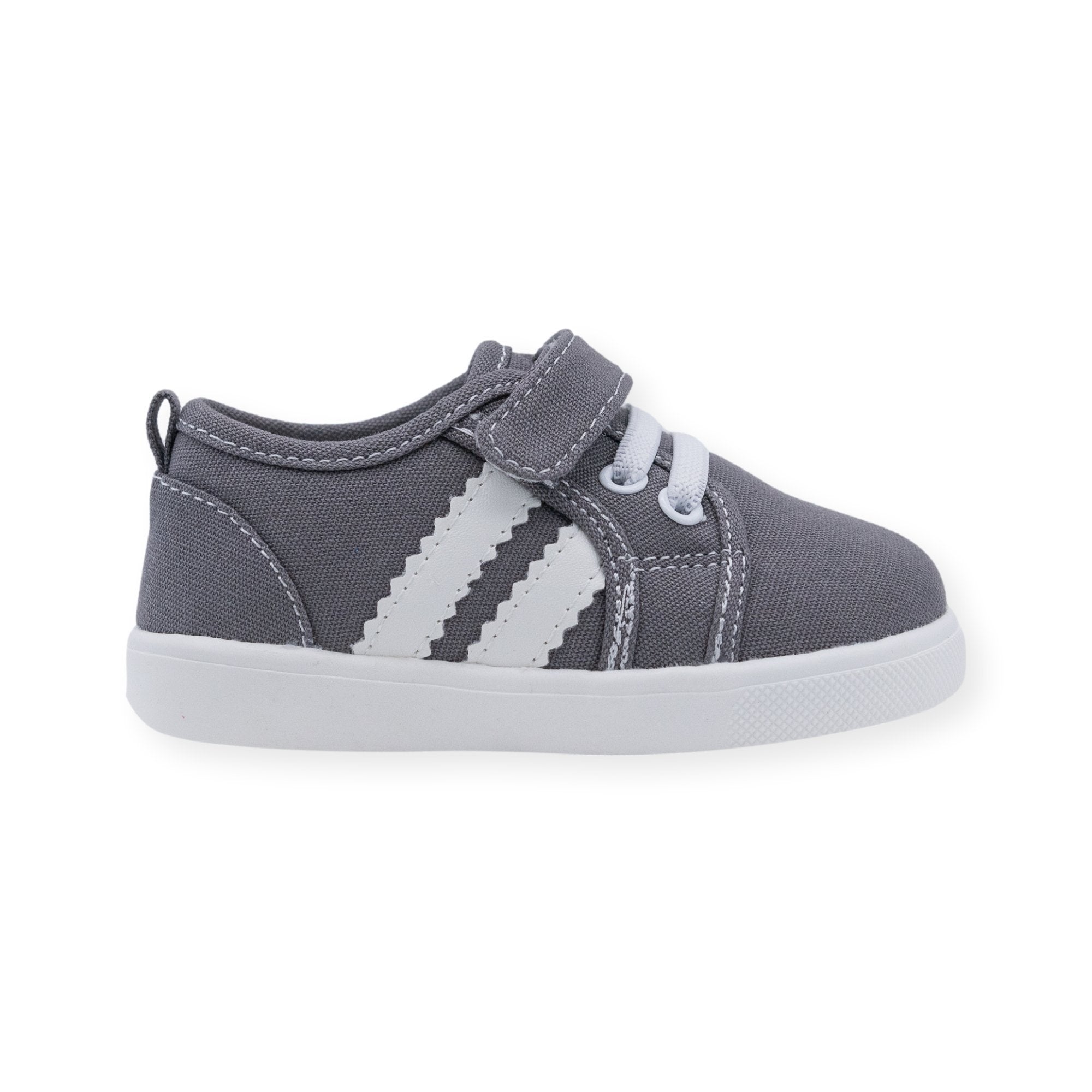 Andy Grey Toddler Squeaky Tennis Shoe | Wee Squeak Kids Shoes 3 / Grey