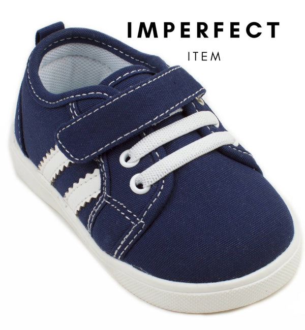 Andy Navy Tennis Shoe (IMPERFECT) - Wee Squeak