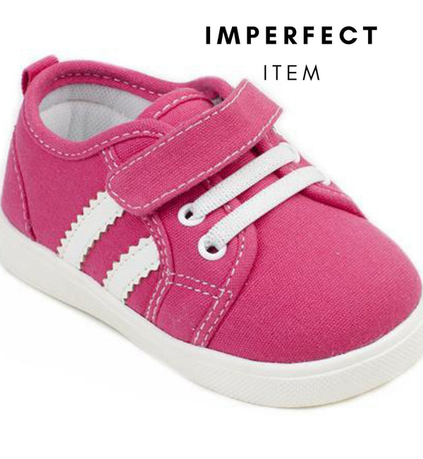 Andy Pink Tennis Shoe (IMPERFECT) - Wee Squeak