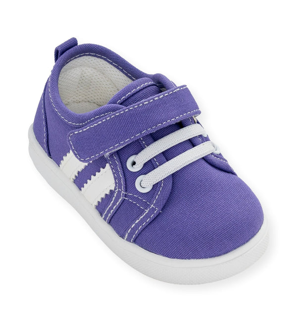 Andy Purple Tennis Shoe - Wee Squeak
