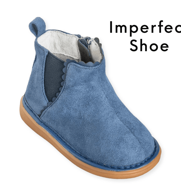 Cameron Navy Boot (IMPERFECT) - Wee Squeak