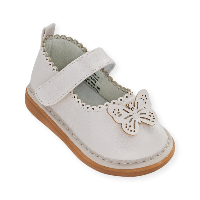 Camille Gold Shimmer Toddler Squeaky Shoe, 11 / Gold Shimmer / FINAL SALE Camille Gold Shimmer Toddler Squeaky Shoe, 11 / Gold Shimmer / FINAL SALE
