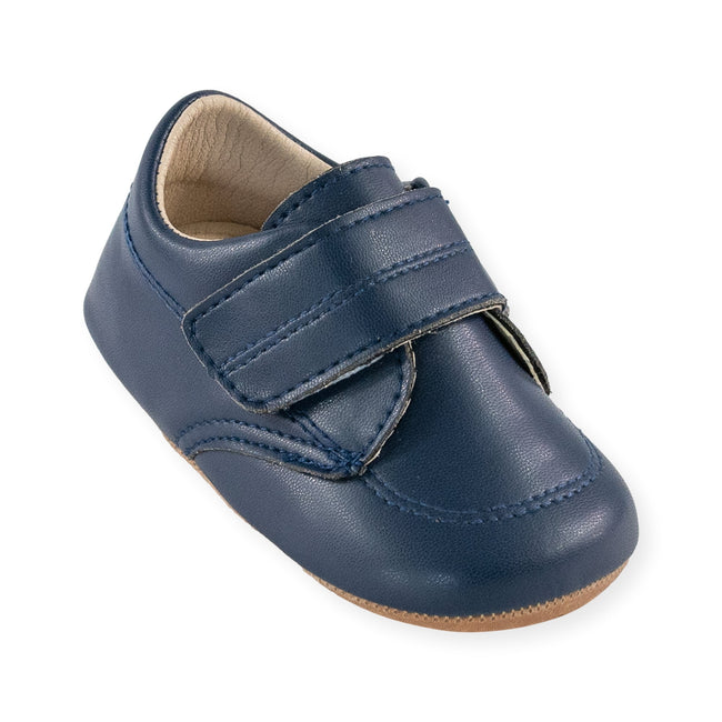 Jolly Kids Chad Navy Toddler Shoe | Wee Squeak 6 / FINAL SALE Jolly Kids Chad Navy Toddler Shoe | Wee Squeak 6 / FINAL SALE