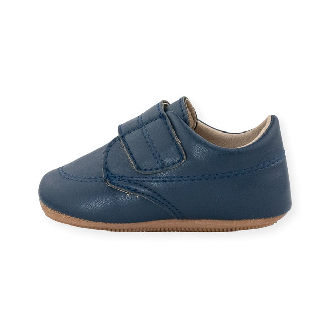Chad Navy Shoe by Jolly Kids - Wee Squeak
