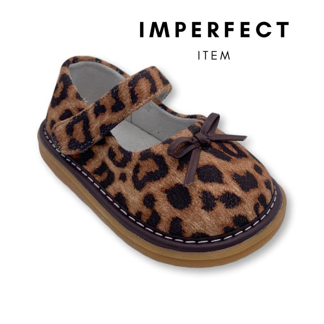 CoCo Leopard Shoe (IMPERFECT) - Wee Squeak