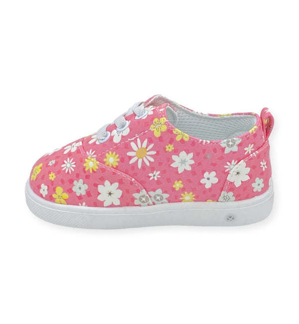 Dahlia Floral Shoe - Wee Squeak