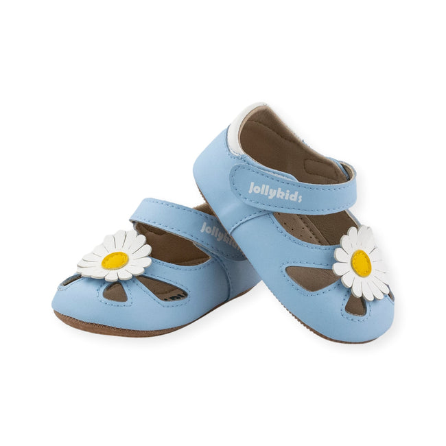 Daisy Blue Mary Jane Shoe by Jolly Kids - Wee Squeak