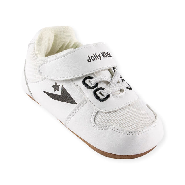 Deacon White Shoe by Jolly Kids