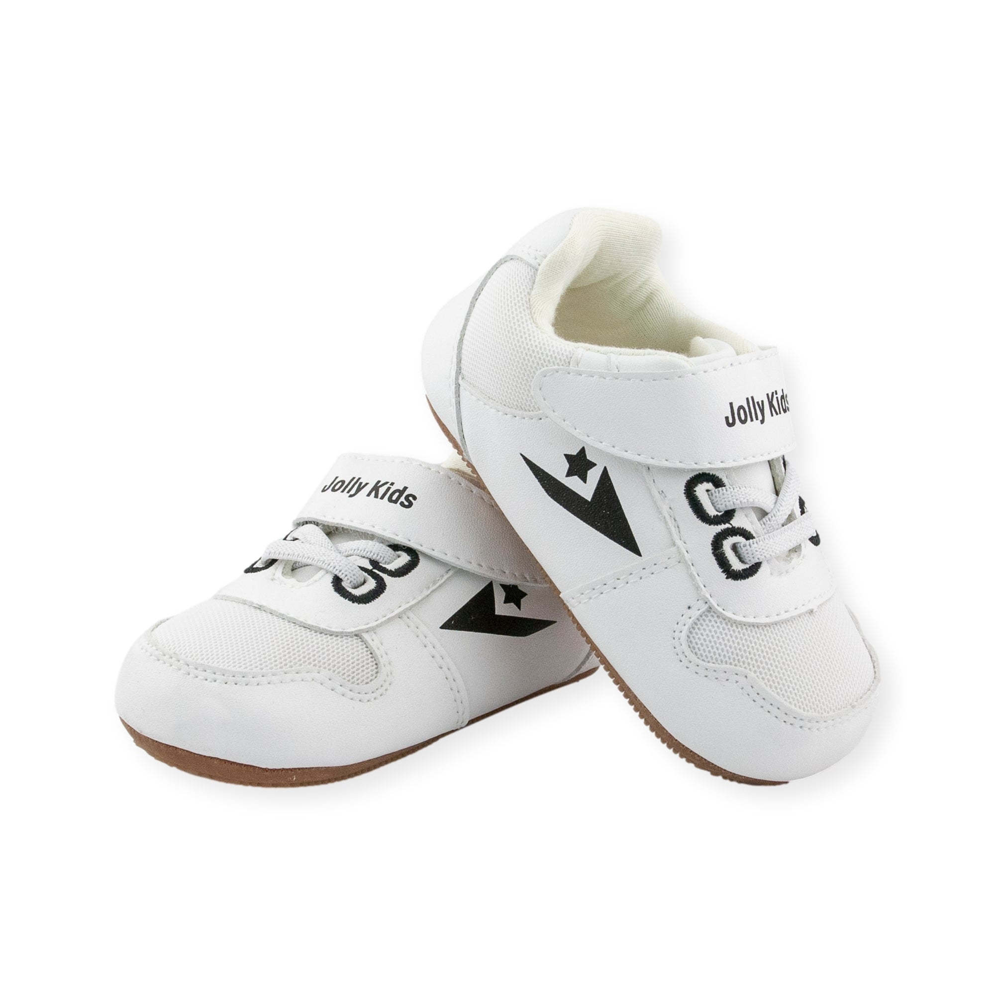 Deacon White Shoe by Jolly Kids