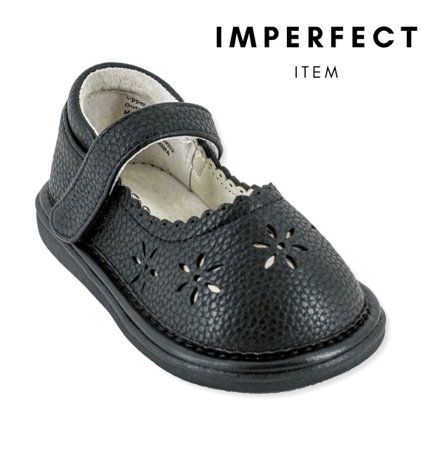 Ellie Black Shoe (IMPERFECT) - Wee Squeak