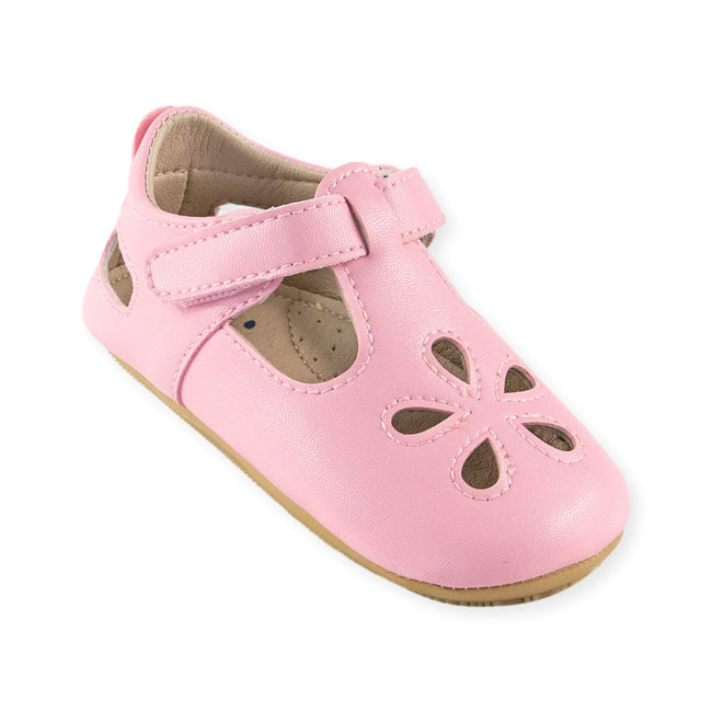 Flora Pink T-Strap Shoe by Jolly Kids - Main Image