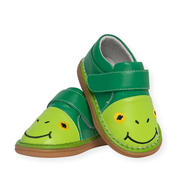 Fritz the Frog Shoe - Wee Squeak