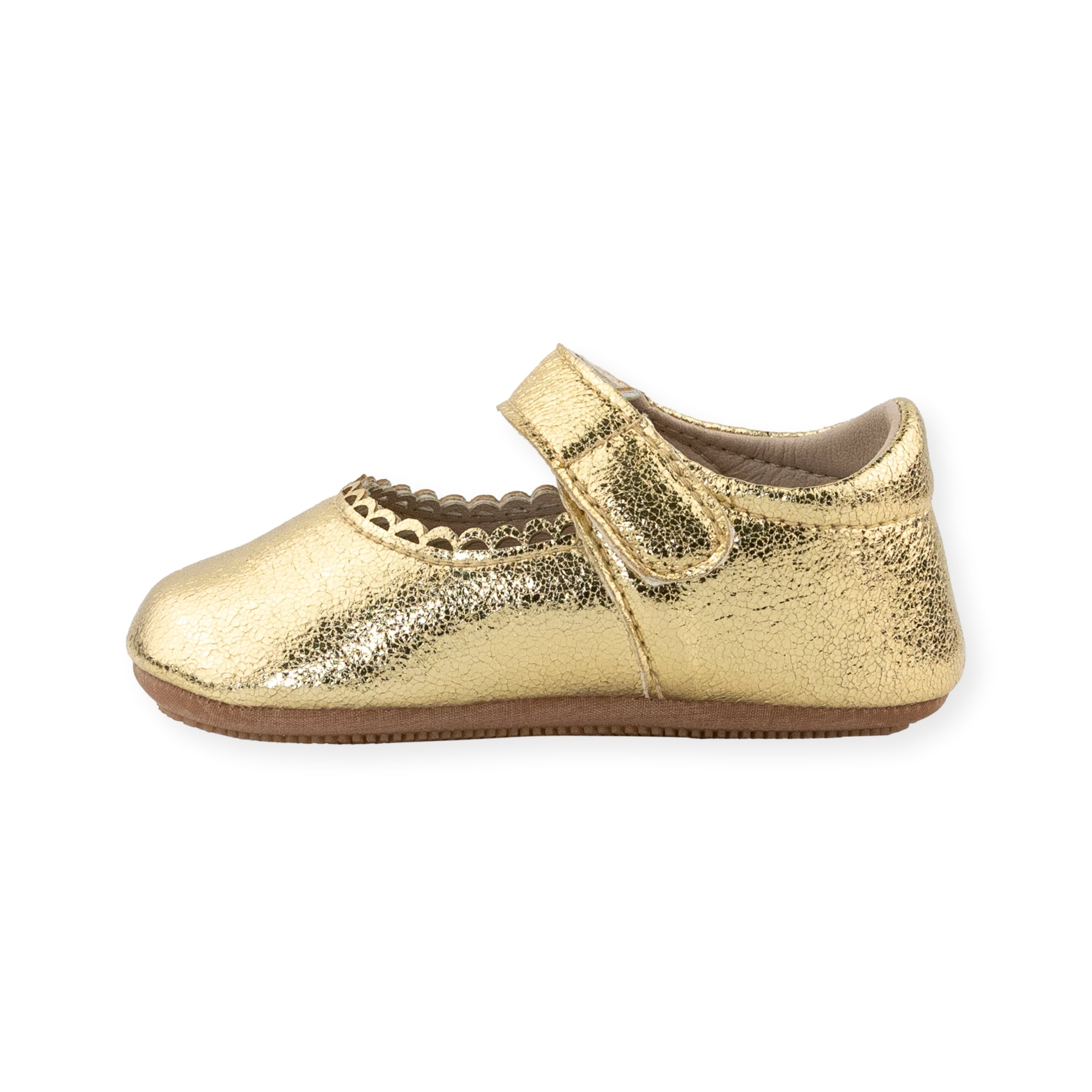 Grace Gold Mary Jane Shoe by Jolly Kids - Main Image
