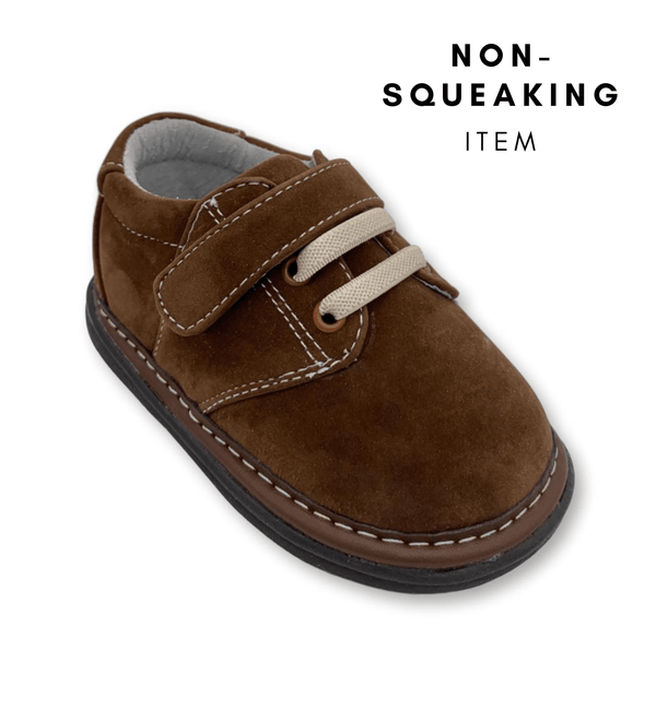 Jacob Brown Shoe (NON-SQUEAKING) - Wee Squeak