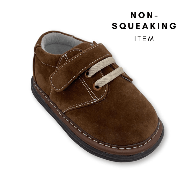 Jacob Brown Shoe (NON-SQUEAKING) - Wee Squeak