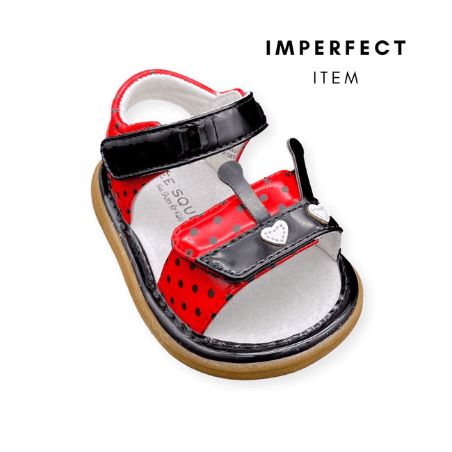 Ladybug Sandal (IMPERFECT) - Wee Squeak