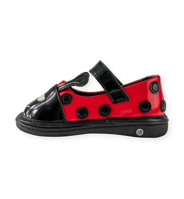 Lily the Ladybug Shoe - Wee Squeak
