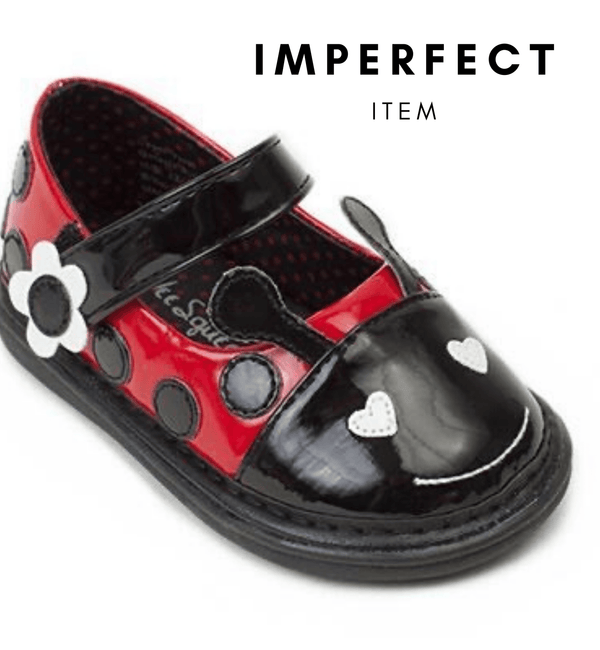 Lily the Ladybug Shoe (IMPERFECT) - Wee Squeak