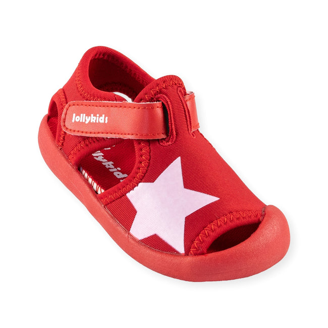Nova Red Athletic Sandal by Jolly Kids - Wee Squeak
