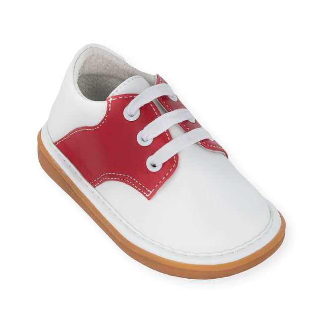 white and red dress shoes Men's Genuine Leather Court Sneakers - Crafted with the finest genuine leather and designed to elevate your style Handcrafted Mens Red & White