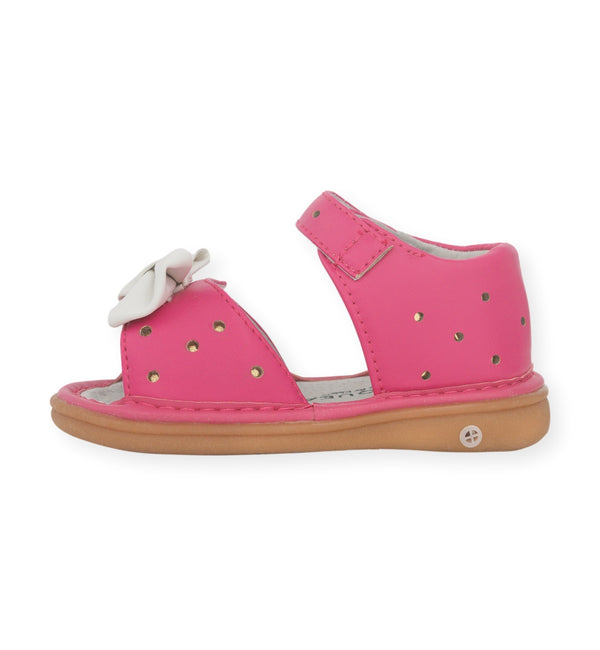 Stella Hot Pink Sandal - Wee Squeak